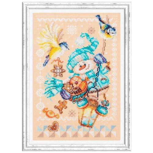 фото 100-260 набор для вышивания чудесная игла 'рождественские гостинцы'17х27см