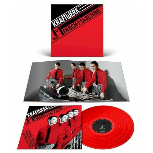 Виниловая пластинка Warner Music Kraftwerk - The Man-Machine. Coloured, red (LP) parlophone kraftwerk the man machine виниловая пластинка