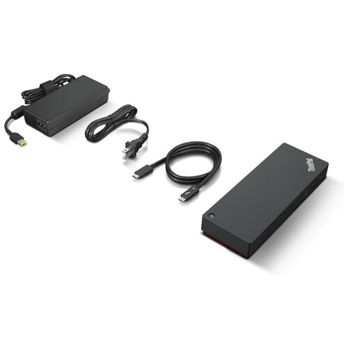 Док-станция Lenovo ThinkPad Universal Thunderbolt 4 40B00135EU usb концентратор lenovo thinkpad universal usb c dock разъемов 11 черный