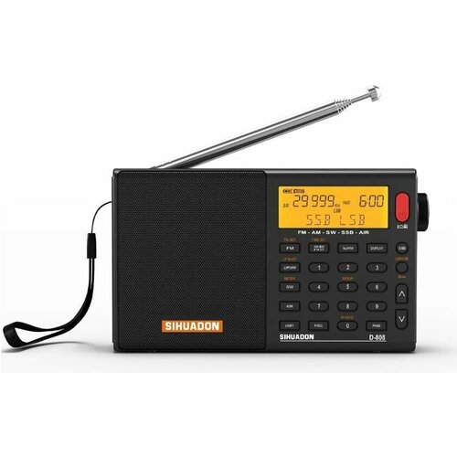 Радиоприемник всеволновый Sihuadon D-808 новая версия USB-C 10700₽