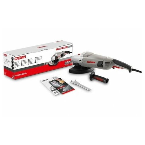 Шлиф машина угловая 2600Вт 230мм 6500мин плавный пуск 59кг 1152000₽