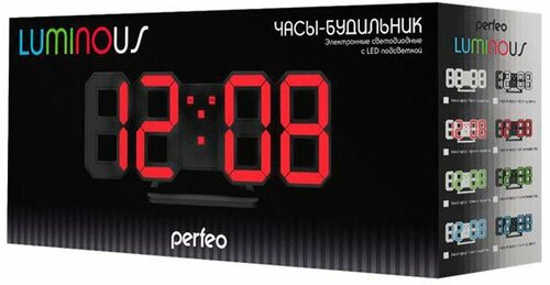 Часы Perfeo Luminous PF-663 Black-Green