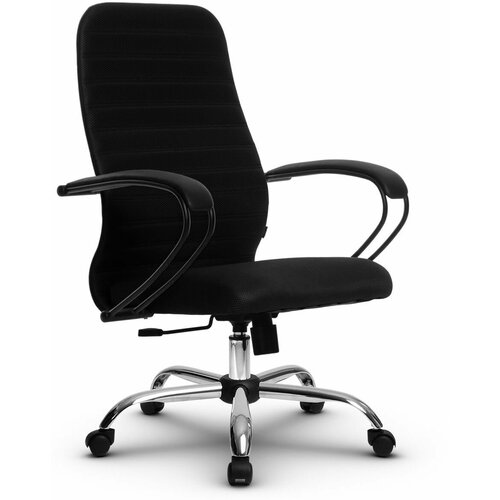 Компьютерное офисное кресло mетта SU-СК130-10, СН,Черное