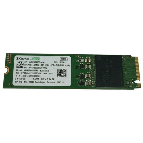 Твердотельный накопитель Hynix 256 ГБ M.2 HFM256GDJTNI-82A0A