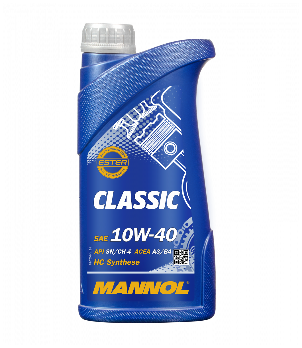 Моторное масло Mannol Classic SAE 10w40 1л (1100)