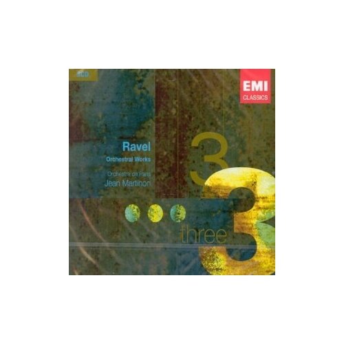 Компакт-диски, Warner Classics, MARTINON, JEAN - Ravel: Werke Fur Orchester (3 CD) компакт диски emi united kingdom eternal before the rain cd