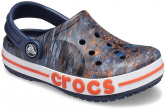 Сабо Crocs Kids' Bayaband Seasonal Printed Clog