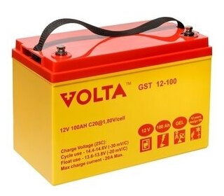 Аккумулятор гелевый Volta GST 12-100 (12В 100 Ач)