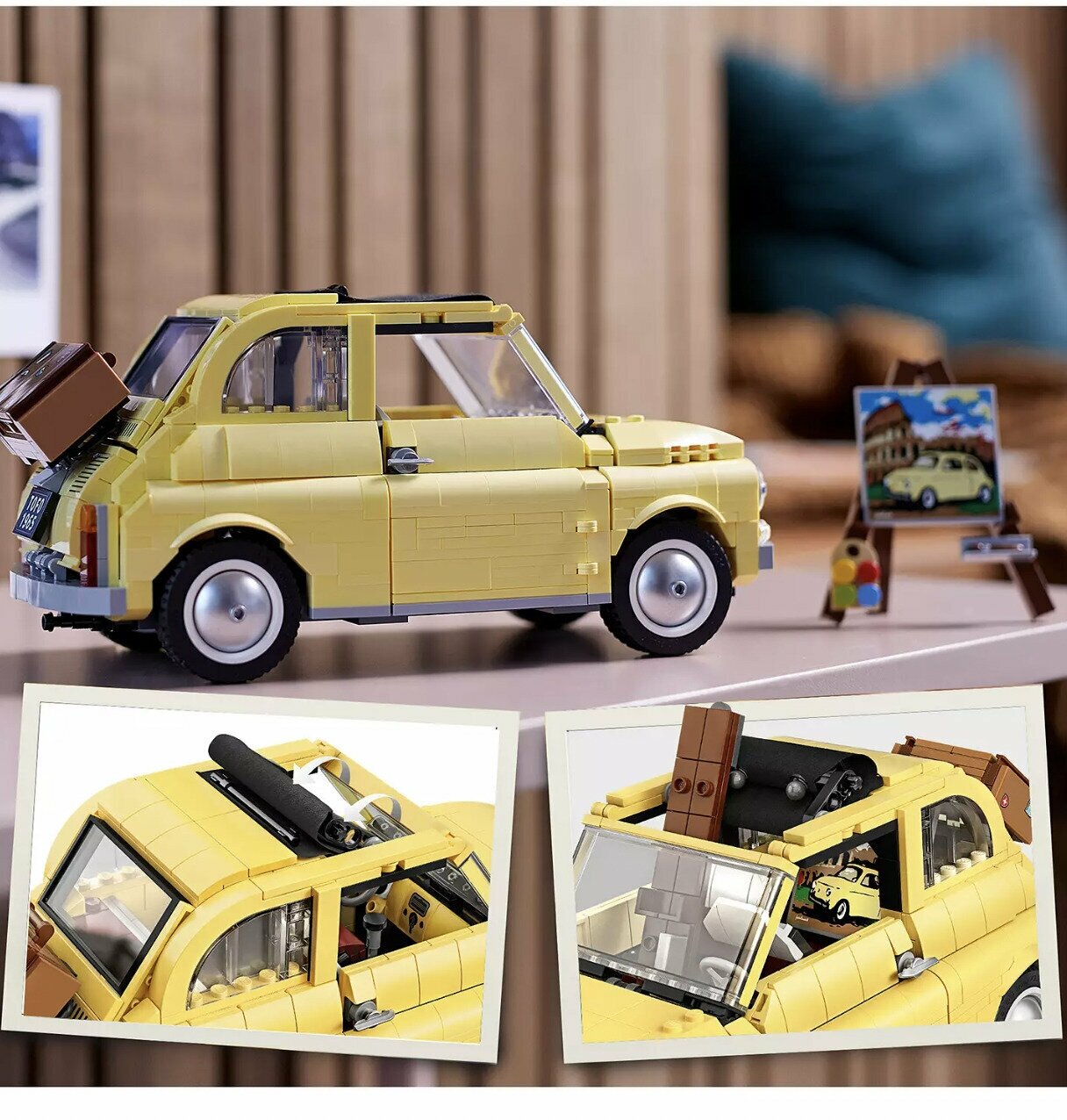 Lego fiat 500 creator expert new arrivals