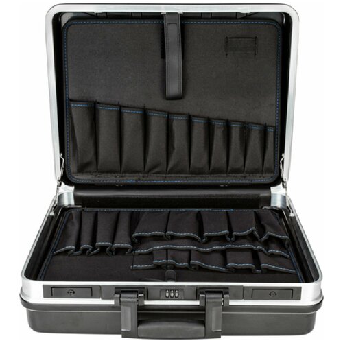 чемодан для инструмента gedore red 3301660 Кейс Gedore 3065405 большой, с отделом для документов формата А4, со съемной панелью с 22 карманами для инструментов, 490 х 185 х 395 мм