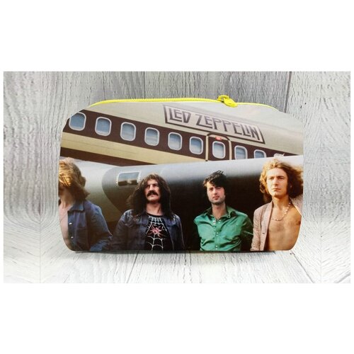 Косметичка мультиколор виниловая пластинка led zeppelin лед зеппелин lp