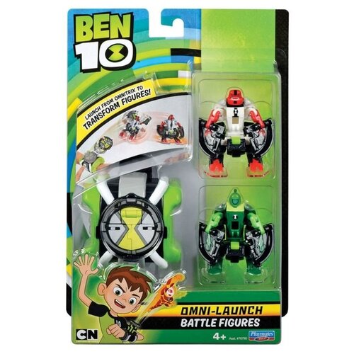 фото Ben playmates игрушка бен 10 (ben 10) - набор омнизапуск (силач и лоза) playmates toys