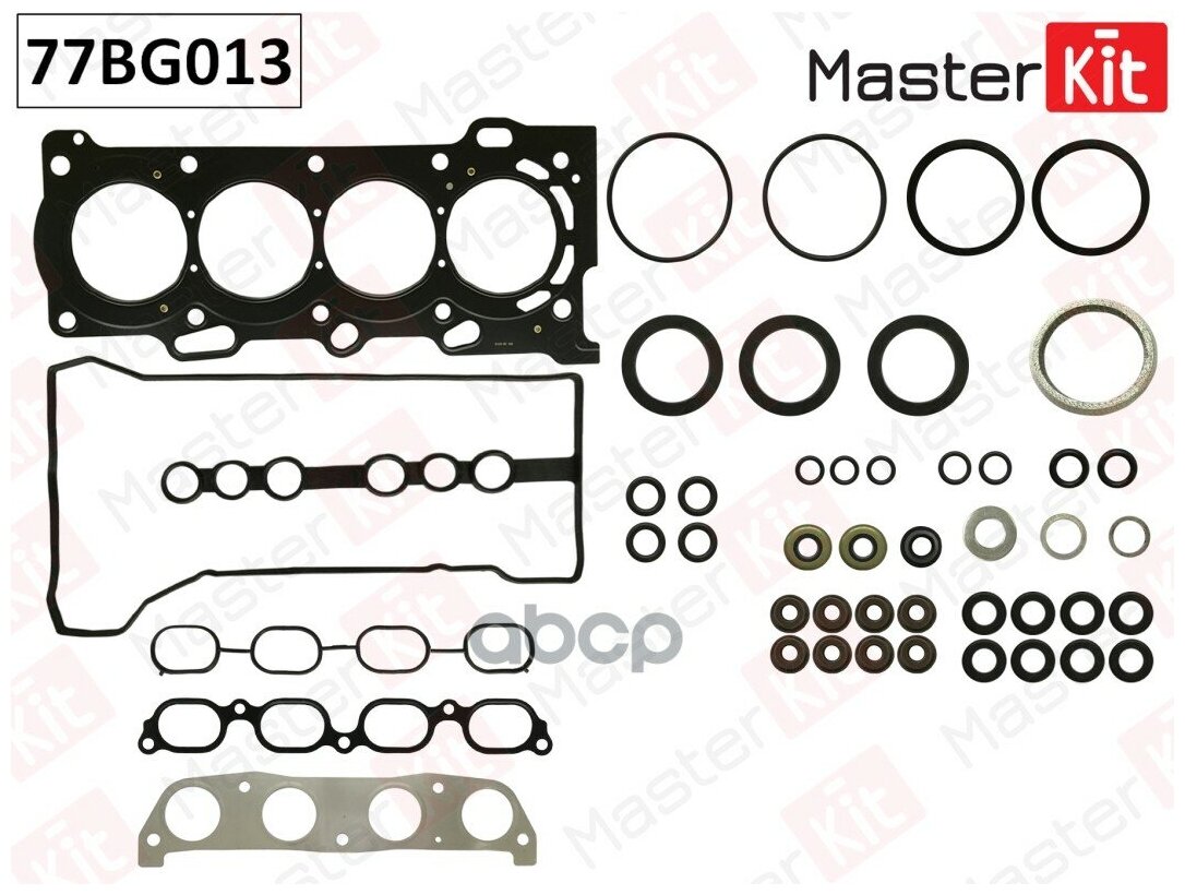 MASTERKIT 77BG013 77BG013_к-кт прокладок ДВС! полный\ Toyota Avensis/RAV4 1ZZ-FE 1.8