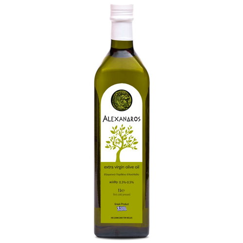Оливковое масло ALEXANDROS EV, 1000мл, стекло