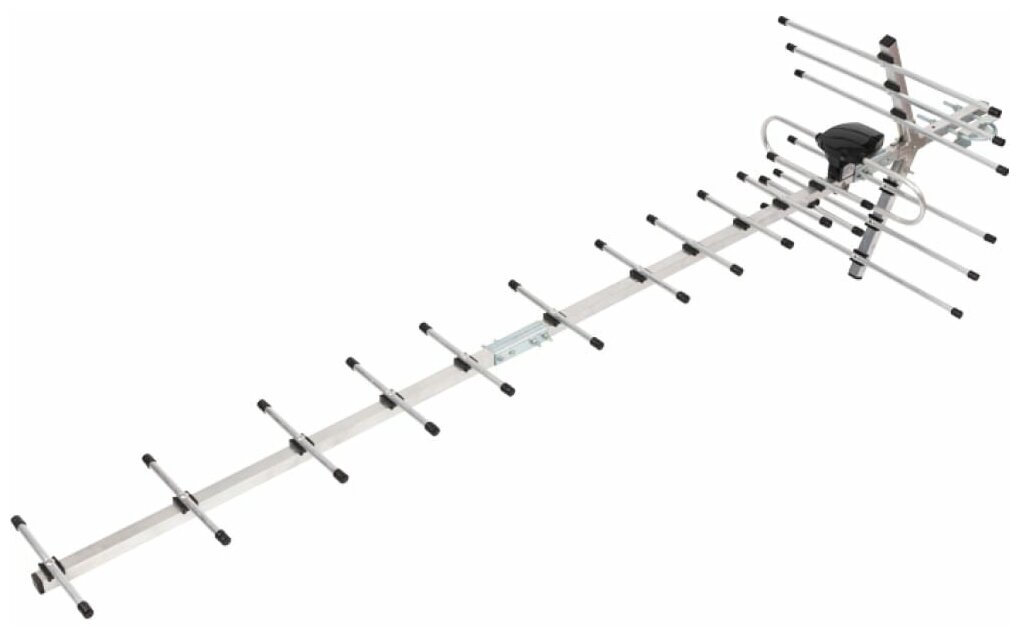 Антенна для цифрового ТВ DVB-T2, RX-417 активная наружная REXANT