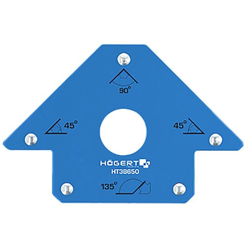 Магнитный угольник для сварочных работ, усилие 34кг HOGERT