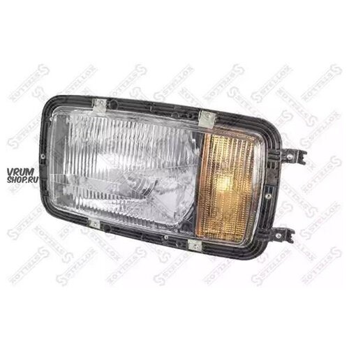 фото Stellox 8733009sx 87-33009-sx_фара lh прямоуг. с повор. лампа н4 \mb 1222-24/1422-24/1722-1831-34/2433/2534