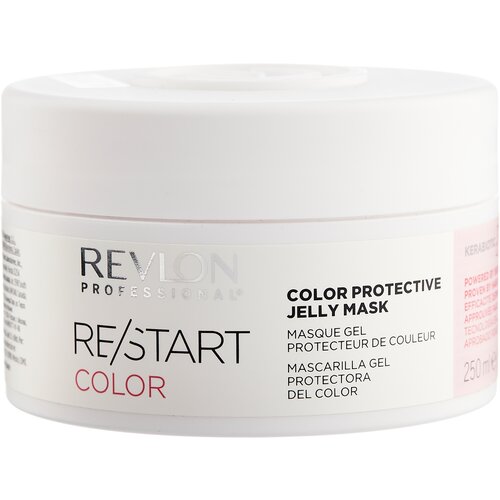 RP RESTART COLOR PROTECTIVE JELLY MASK Гель-маска защитная для окрашенных волос 250 мл revlon restart color protective jelly mask маска для окрашенных волос 500 мл