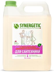 SYNERGETIC, чистящее средство, гель для ванной, сантехники, туалета, унитаза,антибактериальное, 5 л