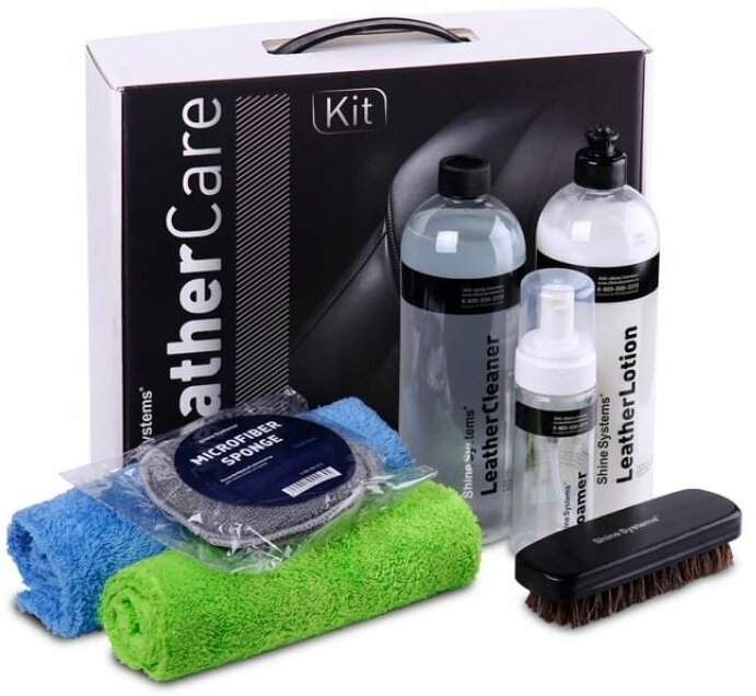 фото SHINE SYSTEMS SS809 Набор для чистки кожи LeatherCare Kit SHINE SYSTEMS