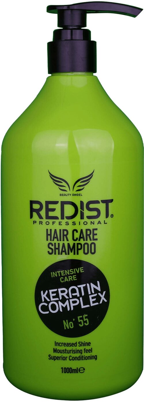 REDIST Professional Восстанавливающий шампунь для волос с кератиновым комплексом Hair Care Shampoo KERATIN COMPLEX, 1000 ml