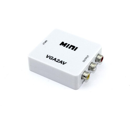 Переходник с VGA на AV (тюльпаны) 2023 hot sales 1 2ghz 1 2g 8ch 1500mw wireless av audio video transmitter