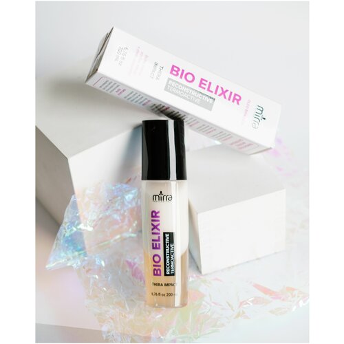 Двухфазное восстанавливающее масло для волос Bio Elixir Oleo Bifasico Reconstructive Termoactive THERA IMPACT Mirra cosmeticos