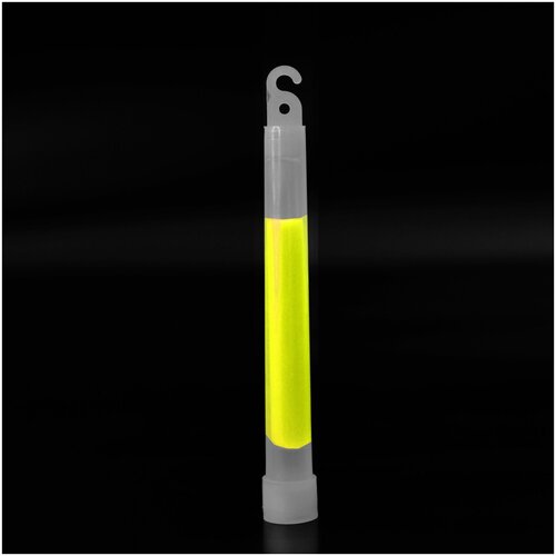Химический источник света ХИС 15x1,5см желтый