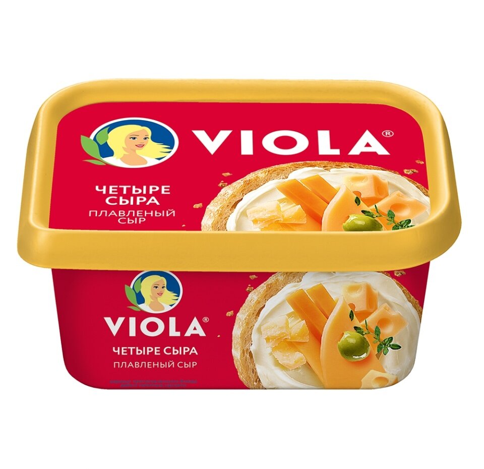Сыр плавленый Valio Виола сливочный 50% Россия
