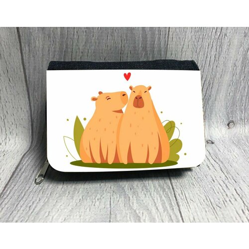 фото Кошелек , синий, белый migom