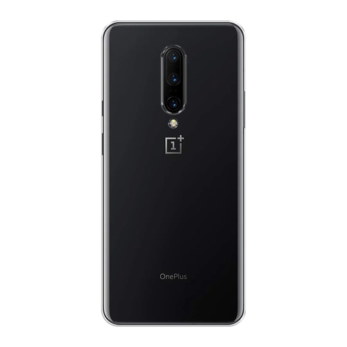 Чехол на OnePlus 7 Pro / ВанПлас 7 Про прозрачный силиконовый чехол на oneplus 7 pro ванплас 7 про большеглазая панда прозрачный