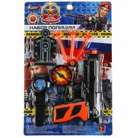 Игровой набор с оружием «Полиция» ТМ «Играем вместе» понравится маленьким героям. ;
В комплекте:;
- пистолет;
- 3 пули  ...