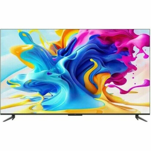 Телевизор TCL 75C647, 75, 3840x2160, DVB-T2/C/S/S2, HDMI 3, USB 1, SmartTV, чёрный