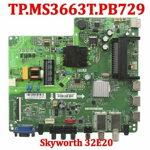 Плата управления TP. MS3663T. PB729 для телевизора Skyworth 32E20