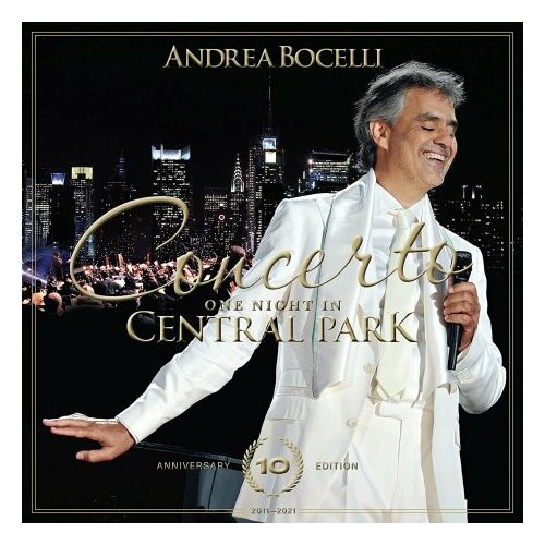 Компакт-Диски, Decca, Sugar Music, Almud Edizioni Musicali S.r.l, ANDREA BOCELLI - Concerto: One night In Central Park (CD) andrea bocelli concerto one night in central park 1 dvd