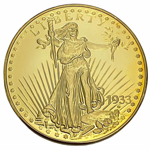 США 20 долларов 1933 г. (2003) (копия) 2011 2021 united states of liberty chllenge coin commemorative coin 1 oz fine silver collectibles america coins gift collection