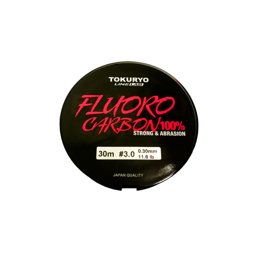 фото Tokuryo леска флюорокарбон tokuryo fluocarbon clear (tfl-10 (30 м 0,35мм) )