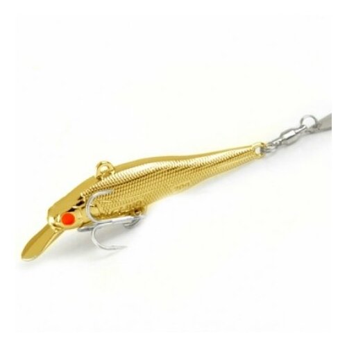 фото Gt-bio, блесна fast attack-s, 59мм, 15г, gold