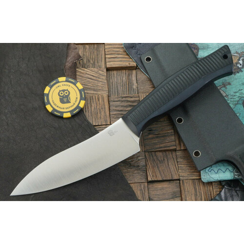 Нож Owl Knife Canadian, сталь Bohler N690, рукоять черный G-10