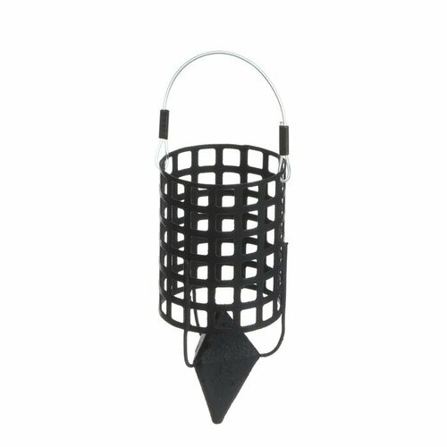 фото Груз-кормушка металлическая x-feeder me bullet 4k m perfo, цвет matt black, 40 г, 35 мл