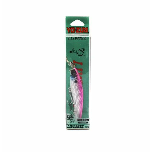 Воблер Yo-Zuri R829-P Livebait Real Minnow (F814) воблер yo zuri r833 ago livebait real minnow