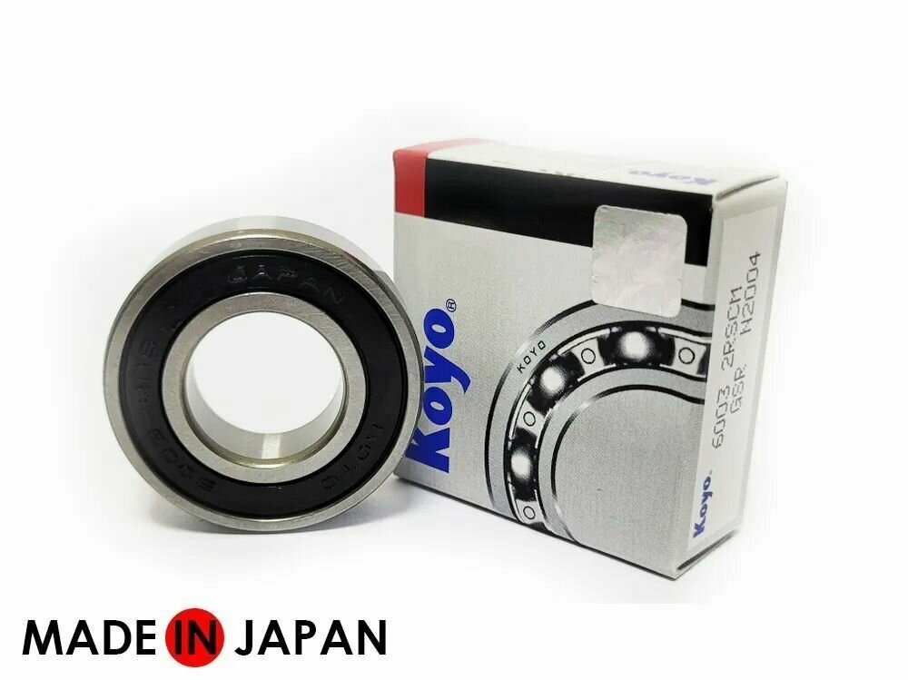 6003-2RS Подшипник (180103) KOYO. Made in Japan. Made in Japan