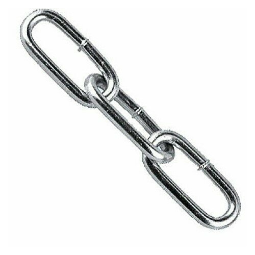 Цепь оцинкованная 5 мм DIN 5685/С длинное звено