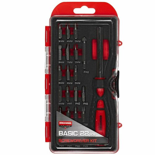 набор средств birchwood casey bore scrubber gun scrubber barricade bc 33309 birchwood Набор отверток Birchwood Casey Basic Screwdriver Set 22Pc