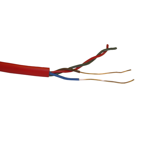 Кабель сигнальный, неэкранированный, КПСнг(А)-FRLS, 2x2x1.0мм2 (1.1мм), красный, Netko, 200 метров