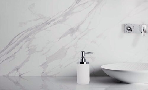 Изображение товара Керамогранит для пола под мрамор Remix Statuario Staro 1200х600/9, упаковка 2 шт. / 1.44 кв. м