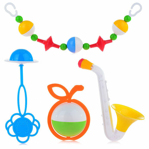Подарочный комплектОчарование подарочный комплект для малышей погремушки подвеска музыкальная игрушка лимпопо арт 2с507