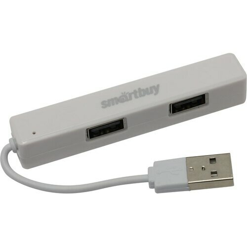 Концентратор USB 2.0 Smartbuy SBHA-408-W