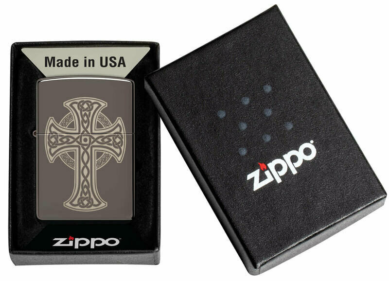 Зажигалка ZIPPO Celtic Cross Design 48614 - фотография № 7