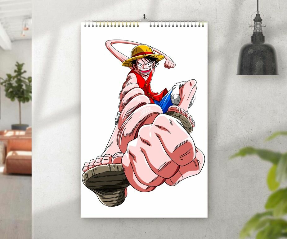 Перекидной календарь Ван Пис, One Piece №12, А3